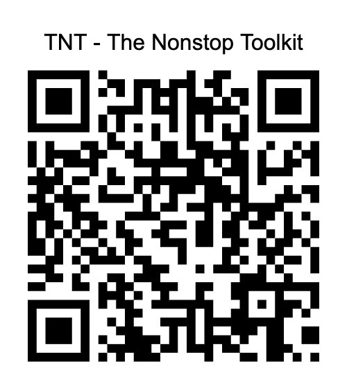 TNT - The Nonstop Toolkit QR code